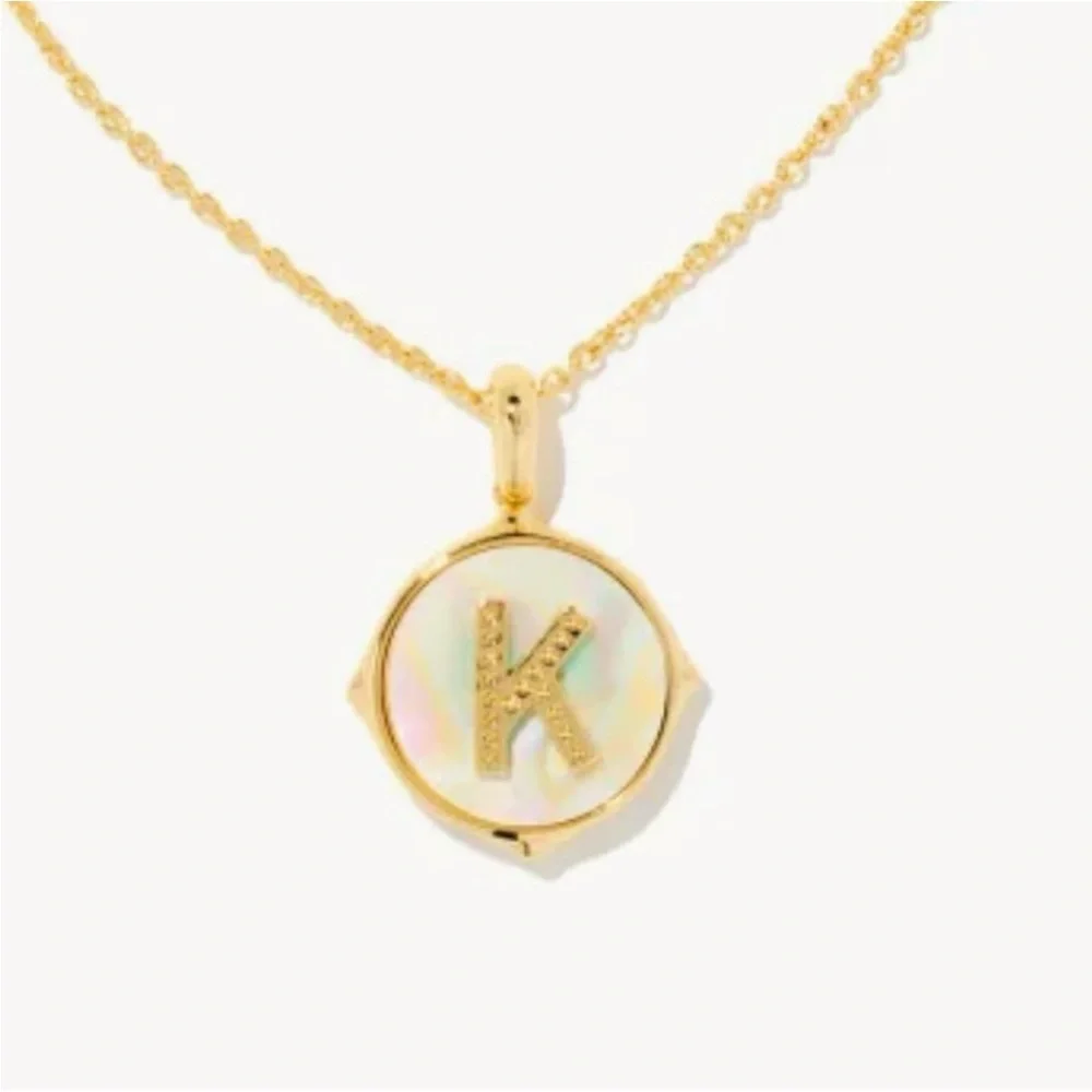 Kendra Scott “K” Pendant Necklace - Picture 1 of 14